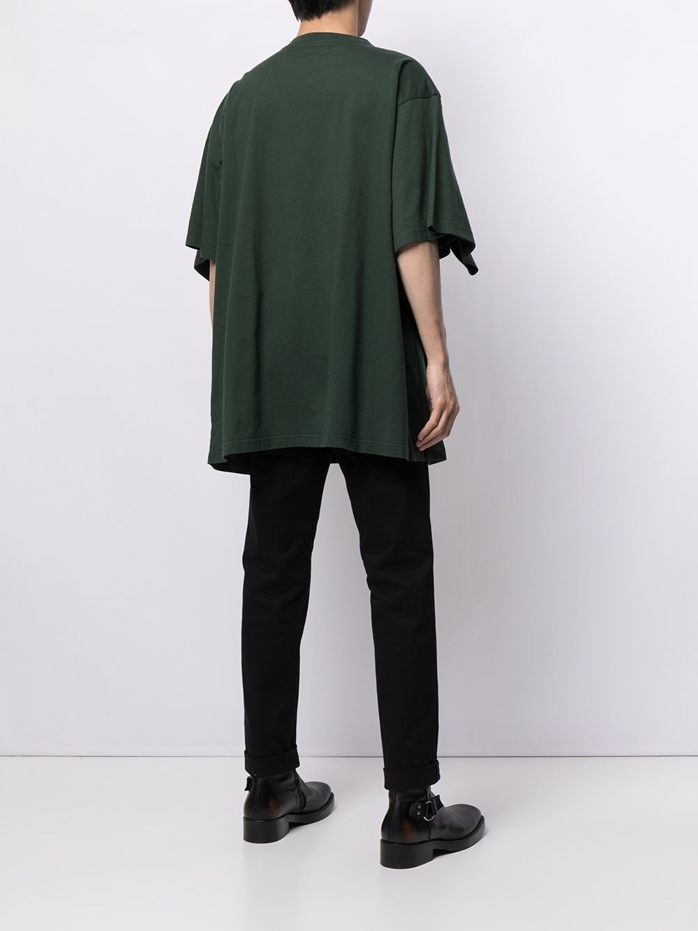 Unisex-print oversized T-shirt - 5