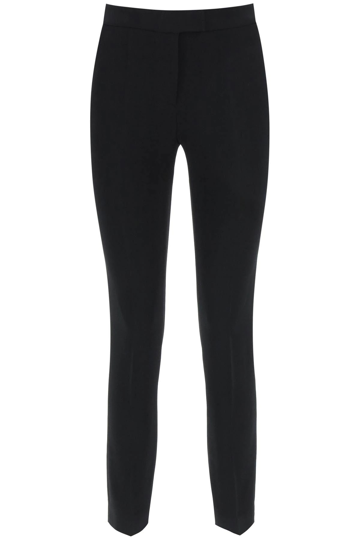 STRETCH CADY TROUSERS - 1