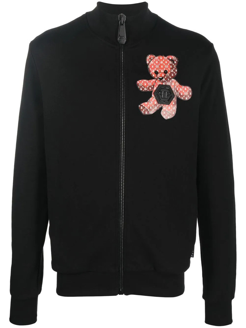Teddy Bear zip-up sweatshirt 1