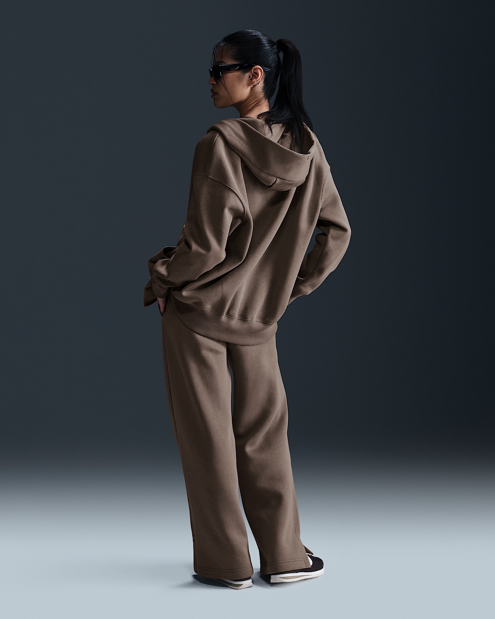 Nike Sportswear Phoenix Fleece Women's High-Waisted Wide-Leg Sweatpants - 4