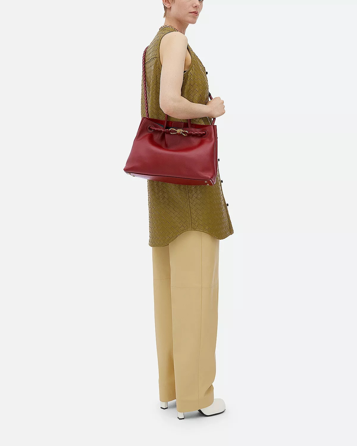 Andiamo Leather Top Handle Bag - 3