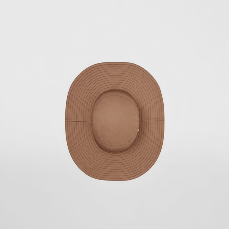 Detachable Strap Cotton Gabardine Hat 6