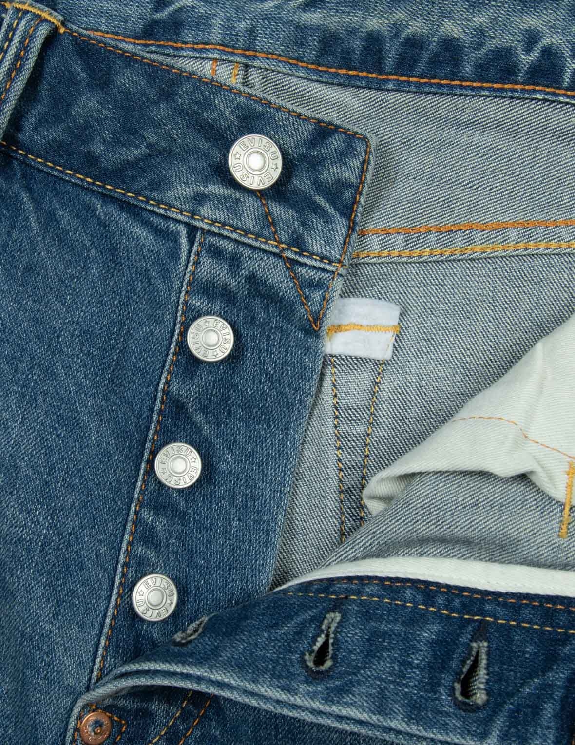 Allover Rivets and Seagull Applique 3D Regular Fit Jeans - 8