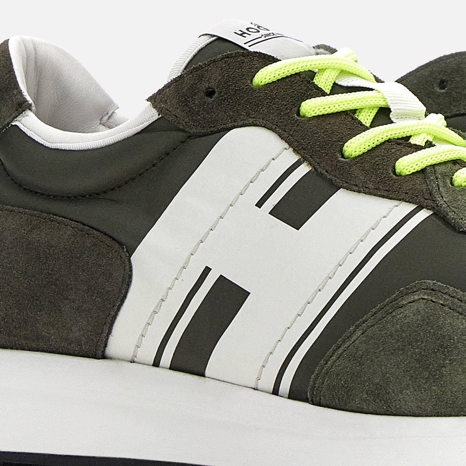 Sneakers Hogan H601 Green White - 6