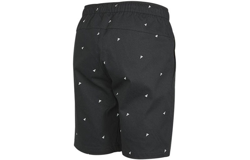 adidas adidas Fi Short Aop Logo Printing Athleisure Casual Sports Shorts Black GP0948 outlook