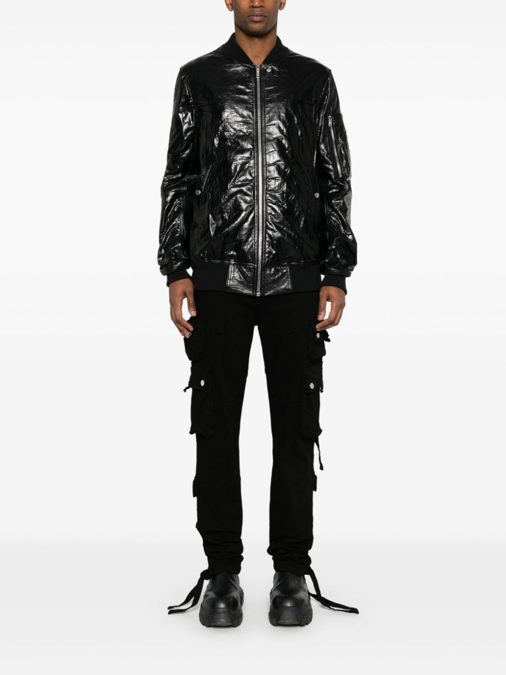 Classic Flight leather bomber jacket - 2