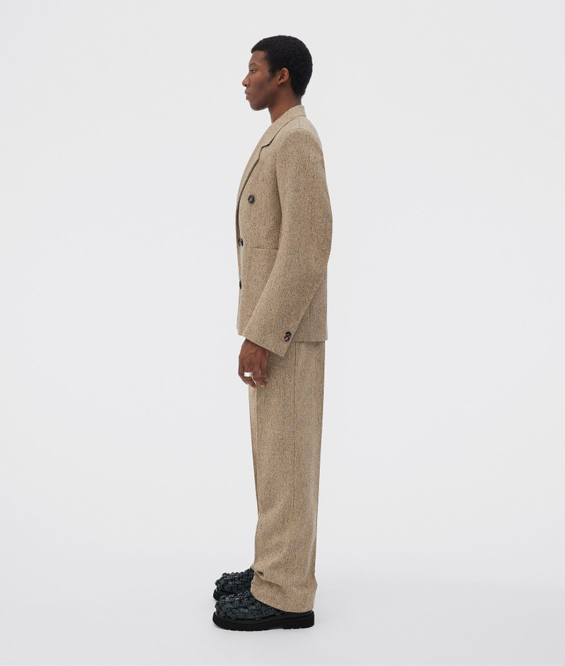 Bottega Veneta wool chevron jacket outlook