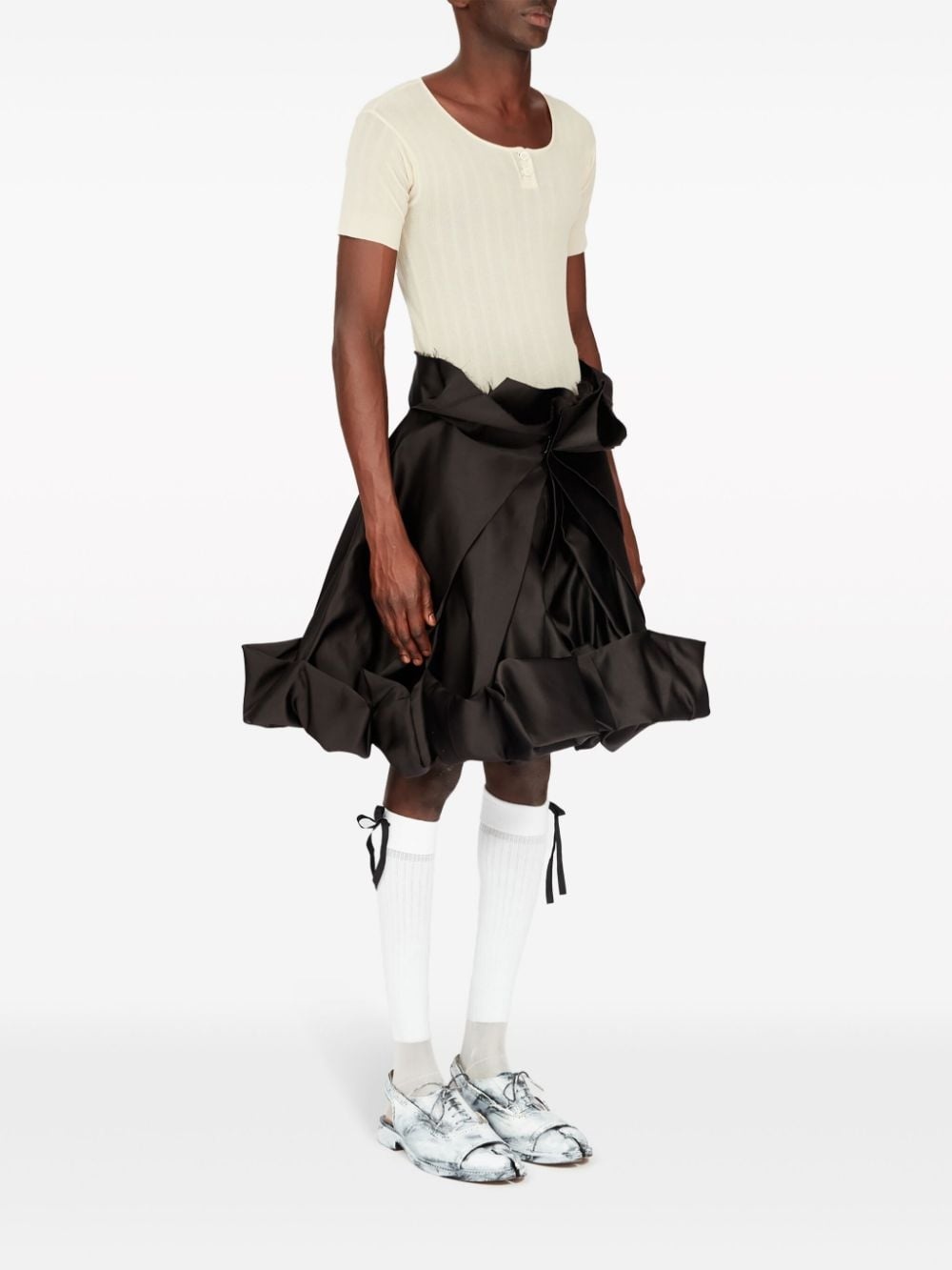 button-placket T-shirt - 3