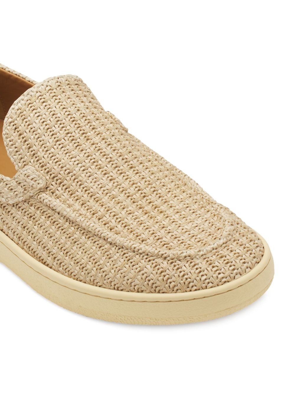 raffia loafers - 5