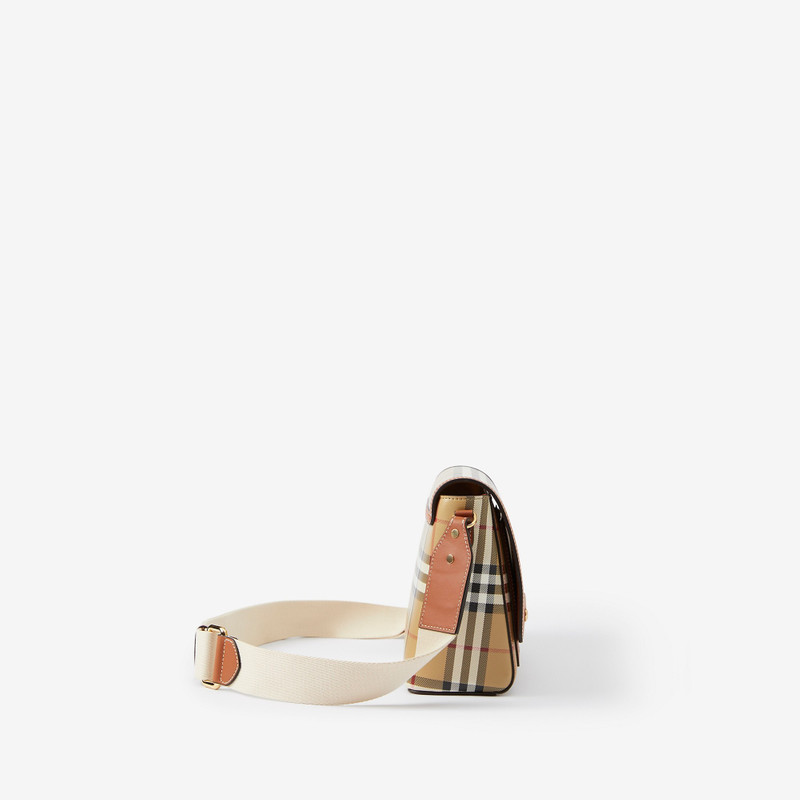 Burberry Check and Leather Note Bag outlook