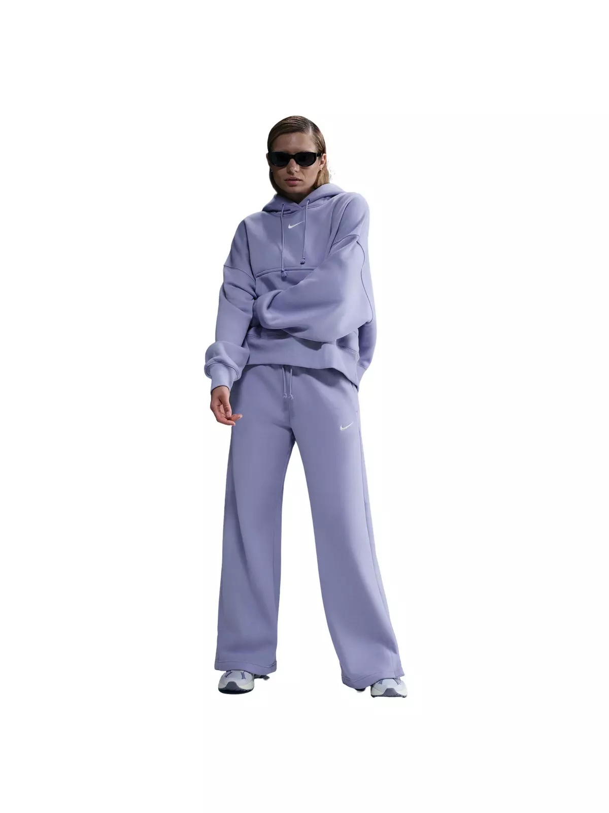 Women's Sportswear Phoenix Fleece HR Wide-Leg Sweatpants - 1