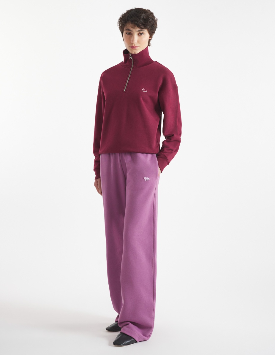 BABY FOX PATCH HALF ZIP SWEATSHIRT - 2
