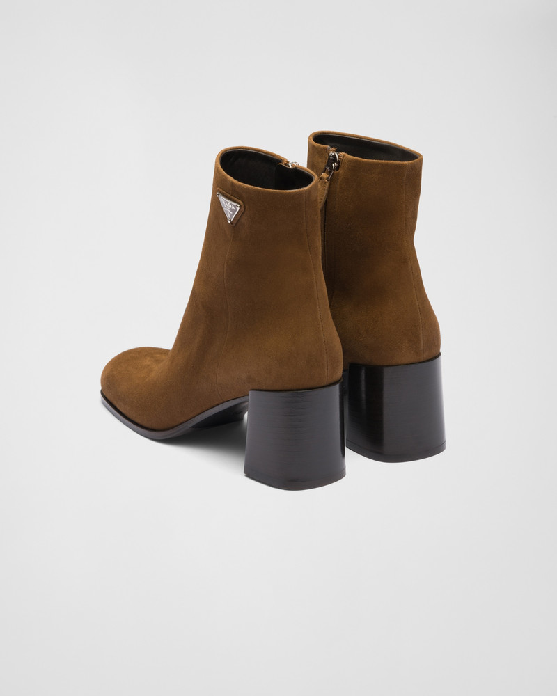 Suede booties 5