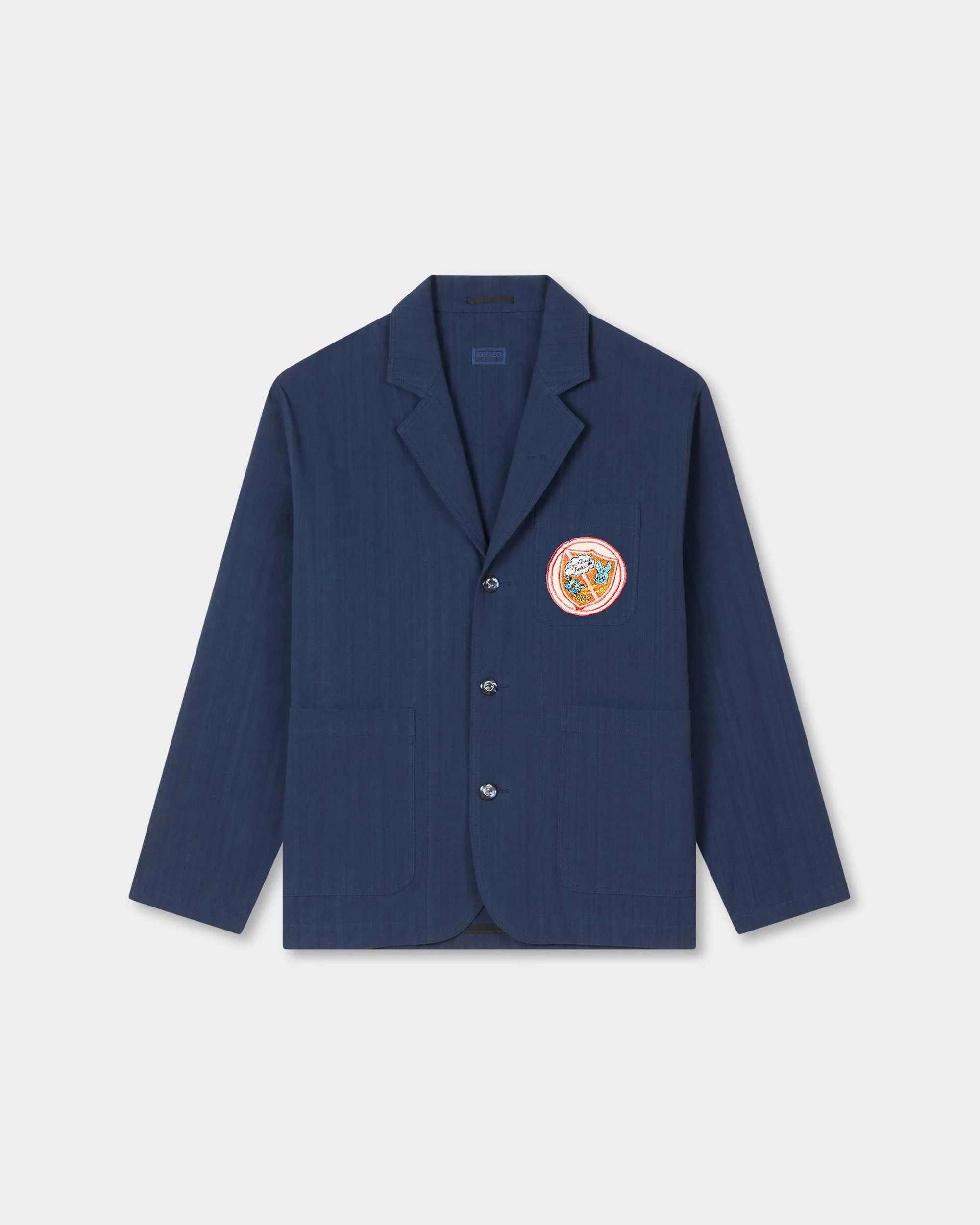 'KENZO Badges' workwear jacket in cotton - 1