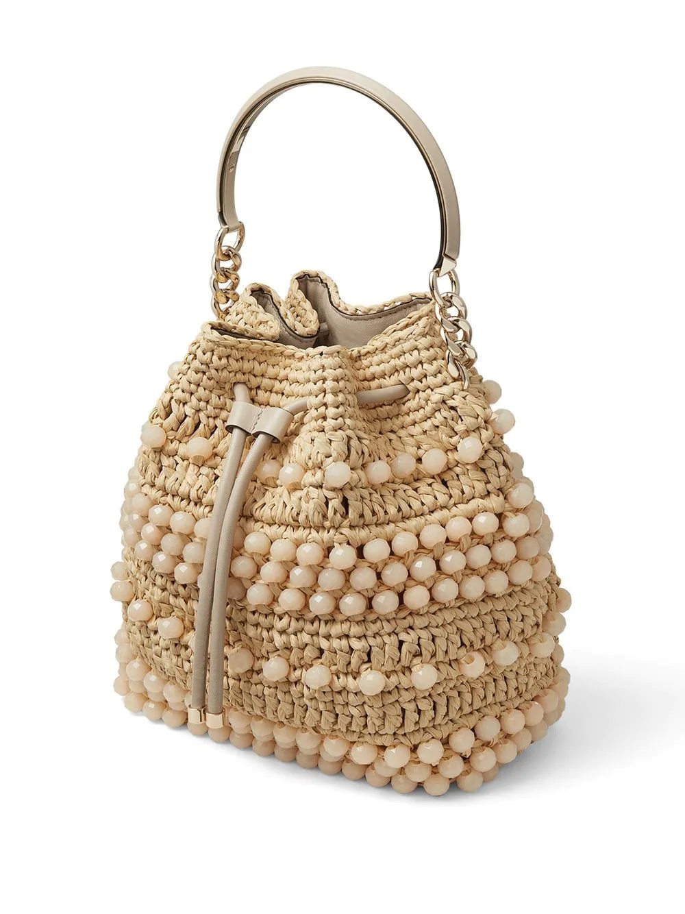 Bon Bon bead-embellished bucket bag - 4