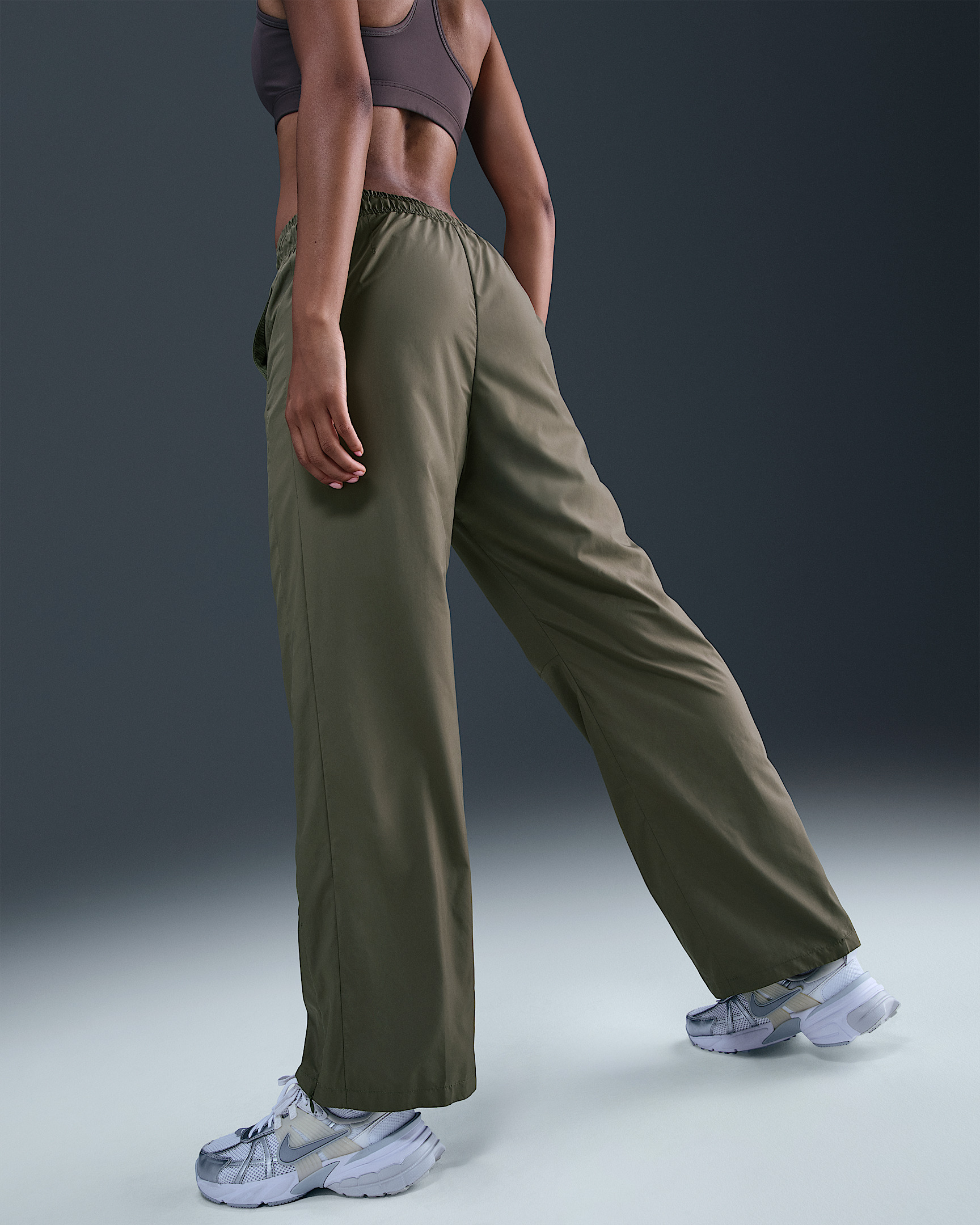 Nike Sportswear Classic Women's Mid-Rise Open-Hem Pants - 3