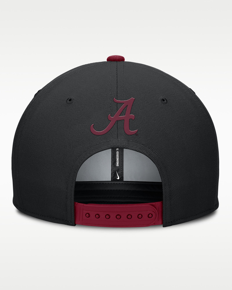 Nike Alabama Sideline Campus Local Pro Men's Nike Dri-FIT College Adjustable Hat outlook