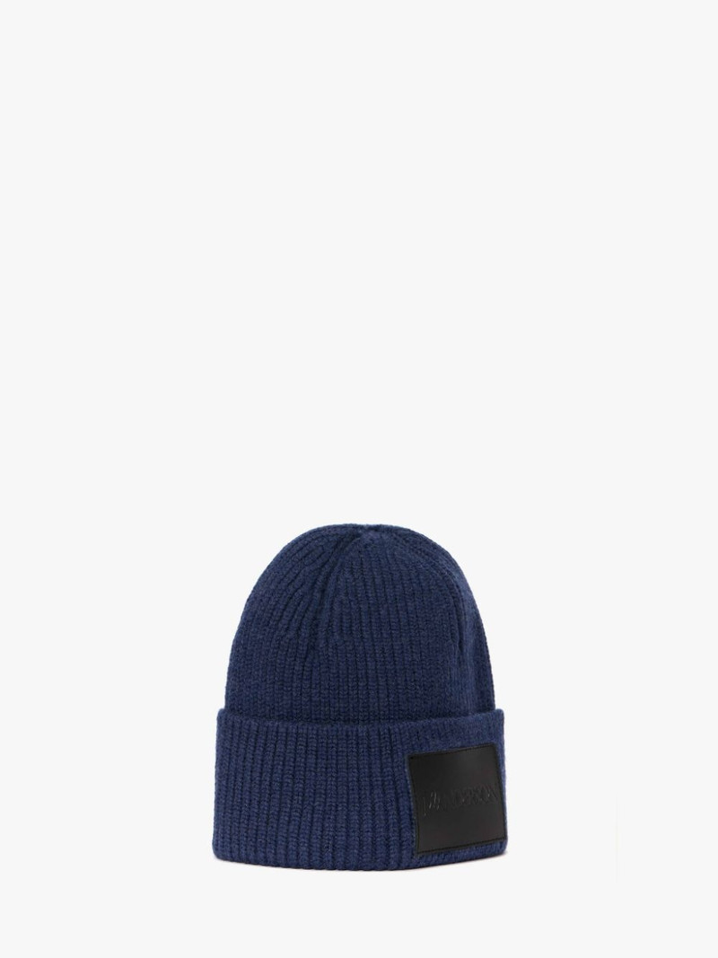 JW Anderson BEANIE WITH LOGO PATCH outlook