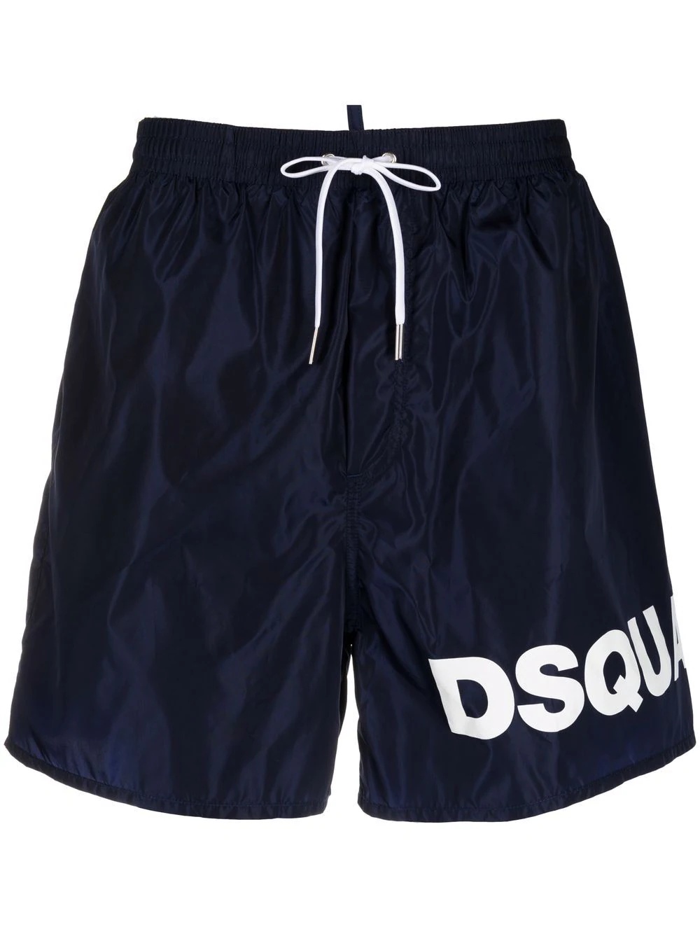 logo-print swim shorts - 1