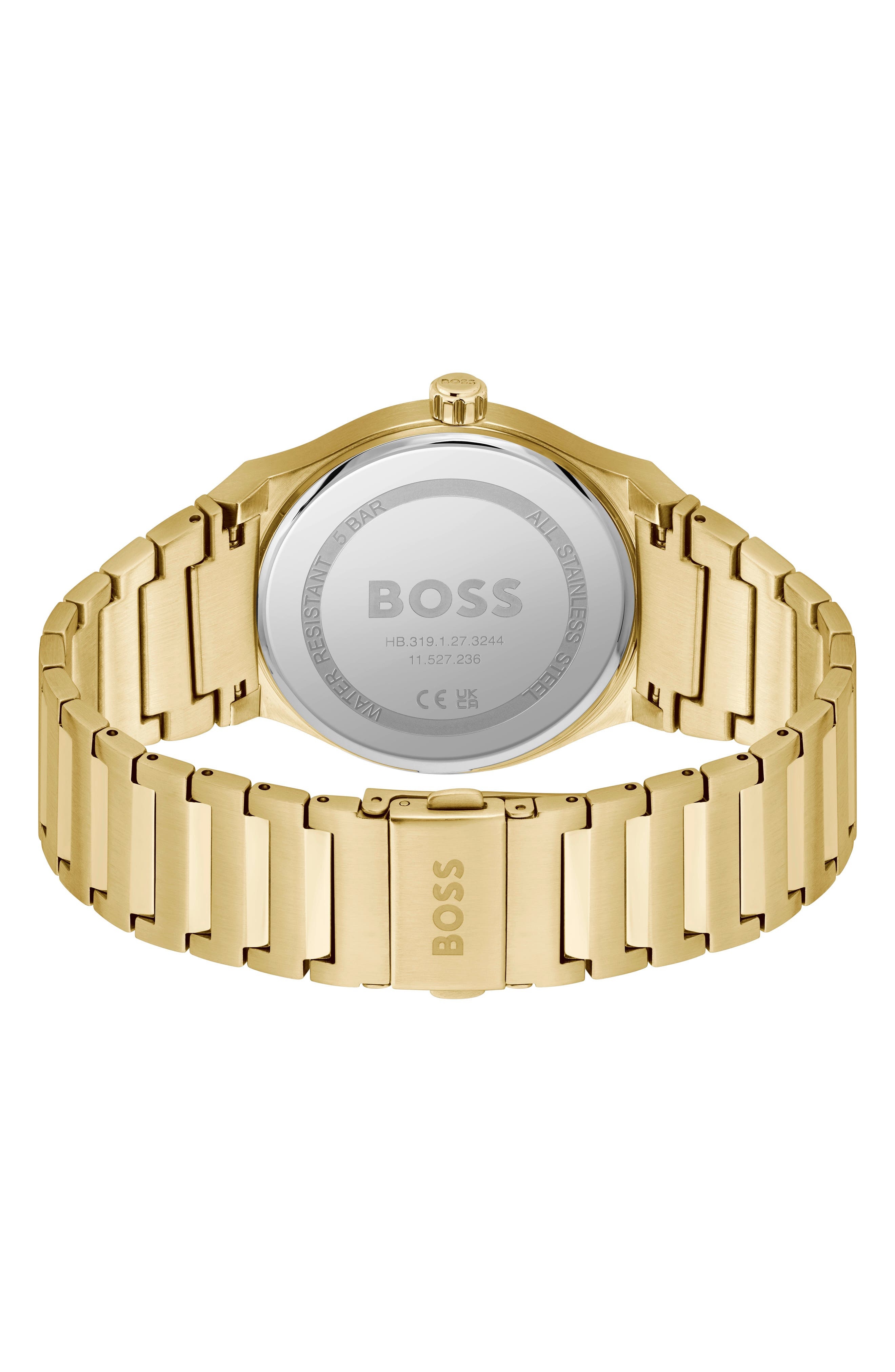 BOSS Candor Bracelet Watch, 41mm in Black at Nordstrom - 2