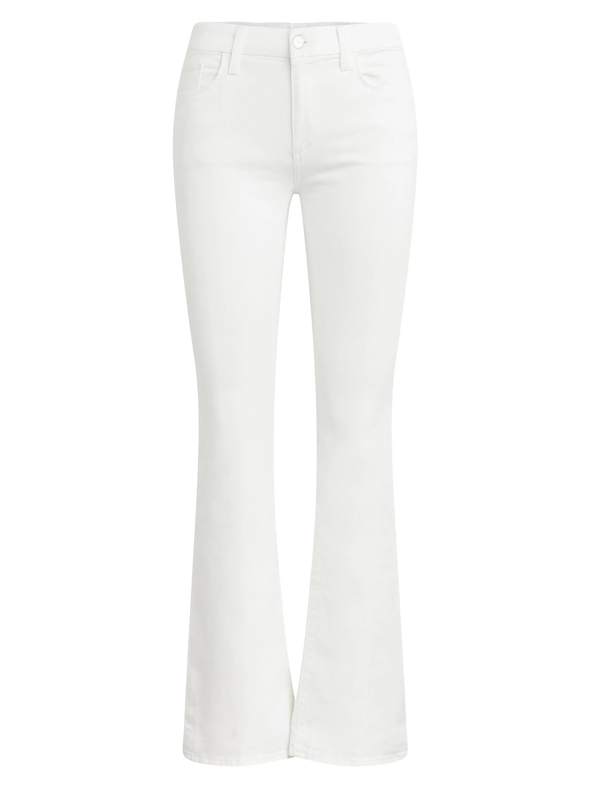 Women's Petite Provocateur Boot-Cut Jeans - White - 1