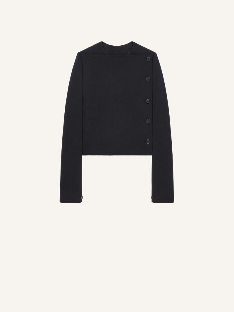 BUTTONED TAILORED JACKET 1