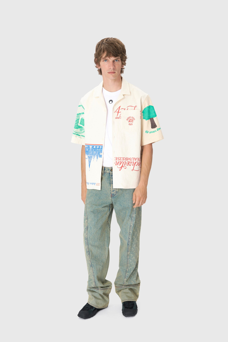 Upcycled Tote Bags Bowling Shirt 6