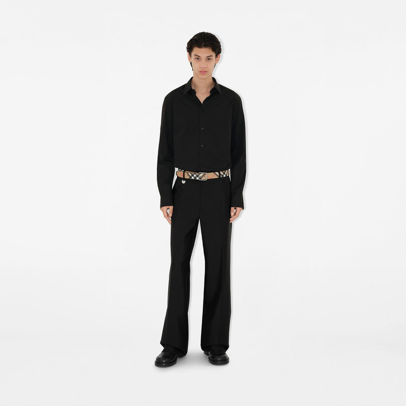Burberry Reversible Check B Buckle Belt outlook