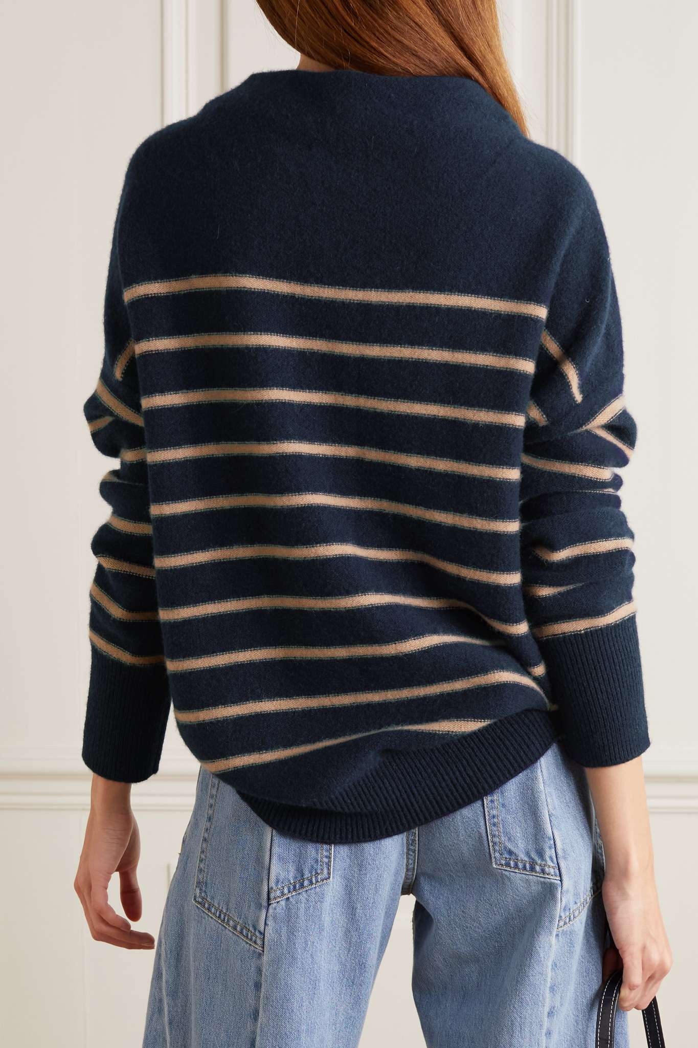 Striped cashmere sweater - 3