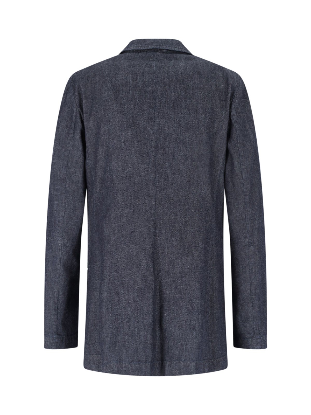 Aspesi 'MOD.0932' SINGLE-BREASTED DENIM JACKET | REVERSIBLE