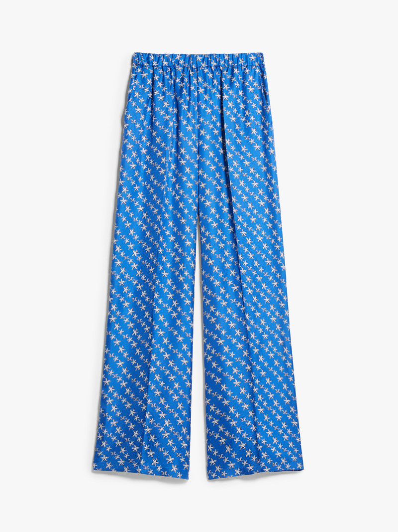 ANVERSA Printed silk trousers - 1