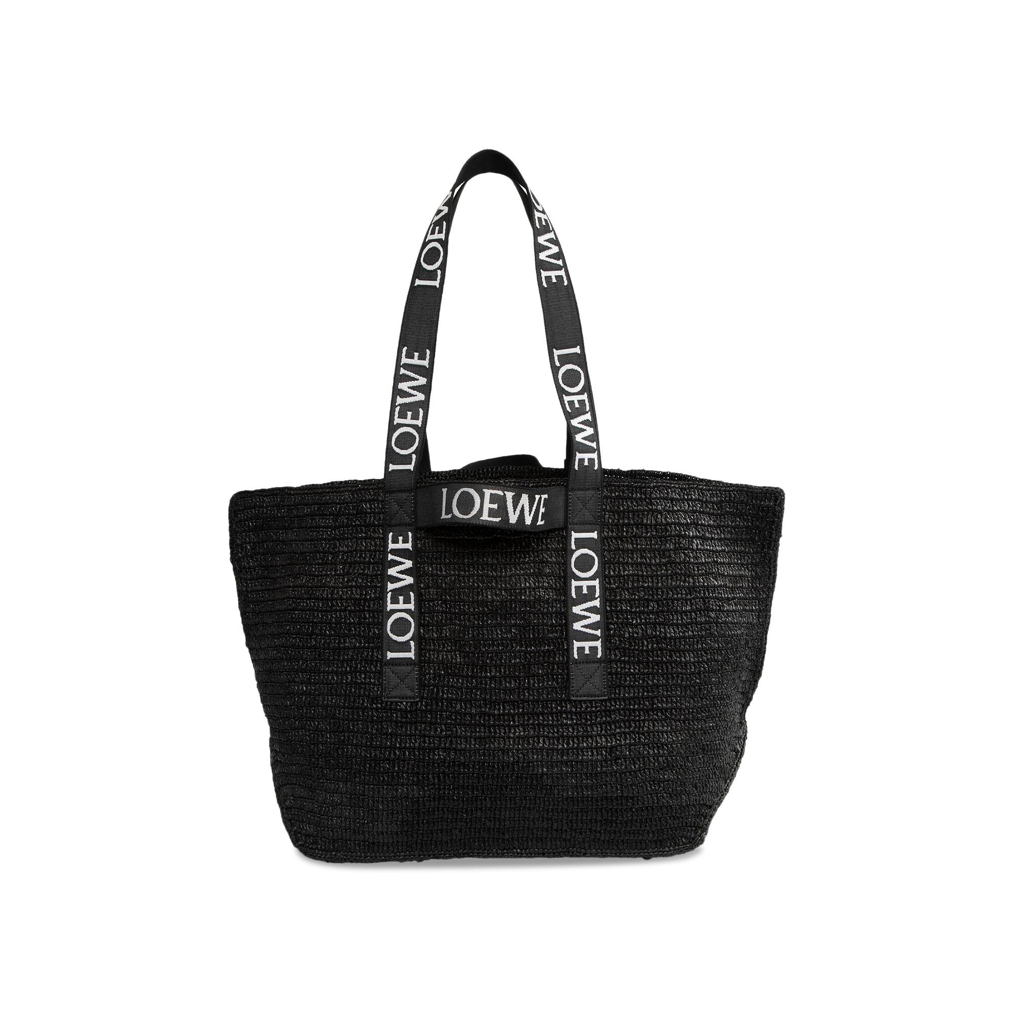 Loewe Fold Shopper Bag 'Black' - 1