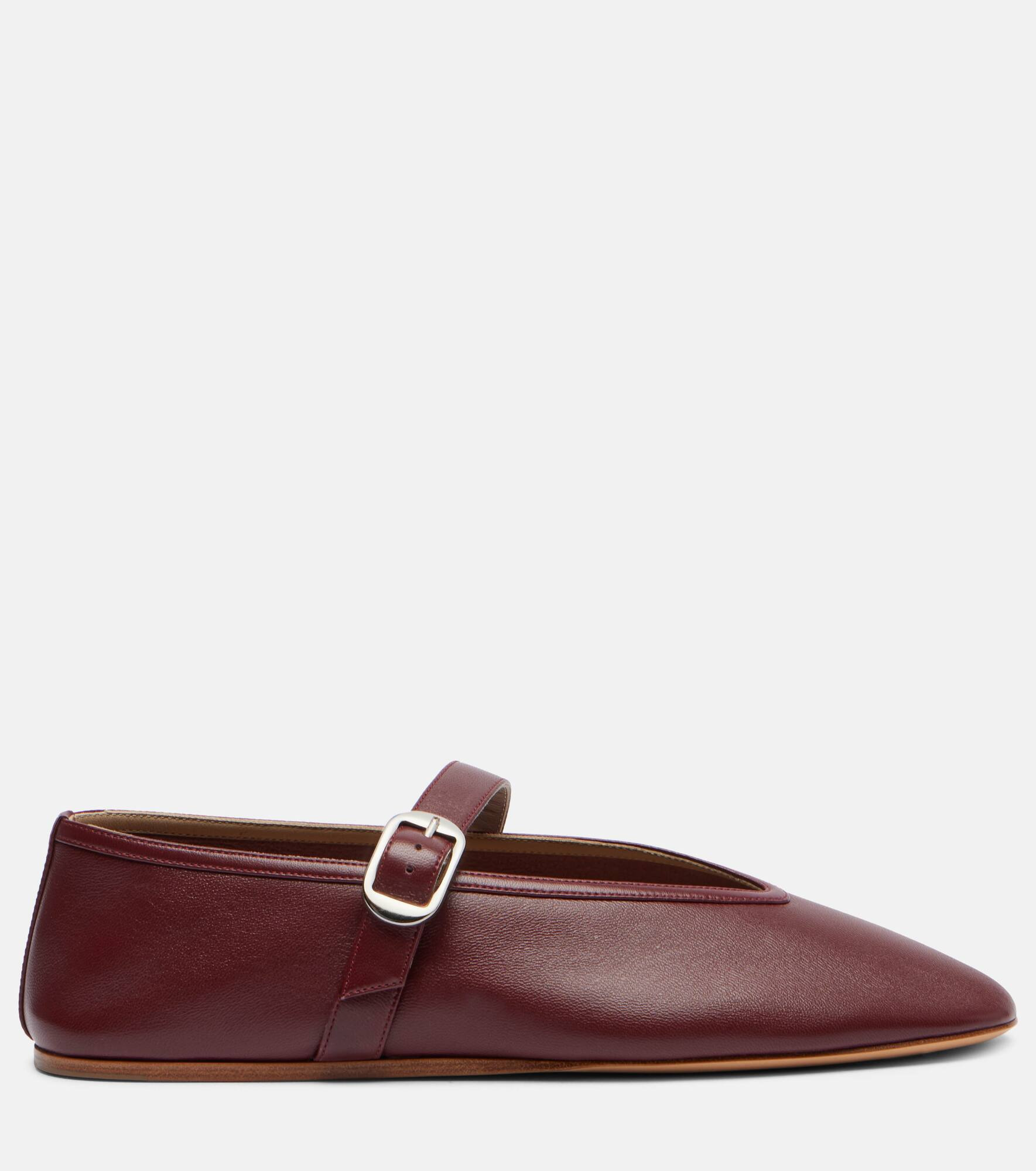 Stella leather ballet flats - 4