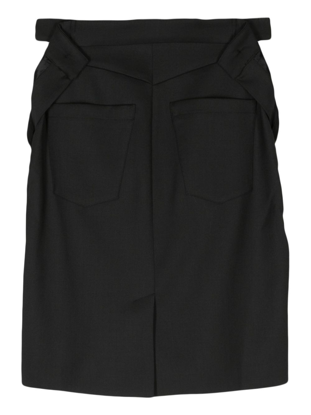 Open Hip pencil skirt - 2