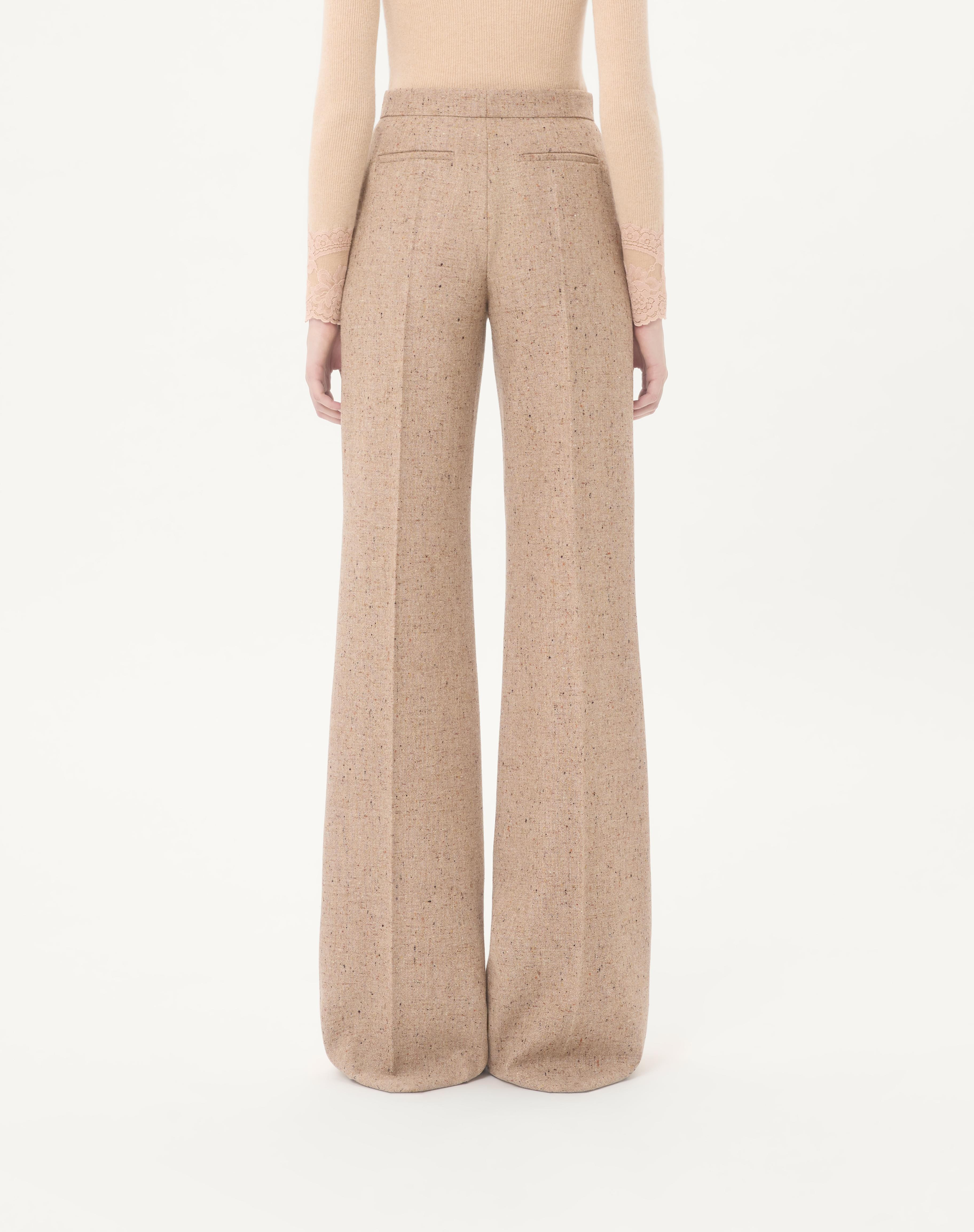 NATTÉ BUTTONED WEAVE PANTS - 5