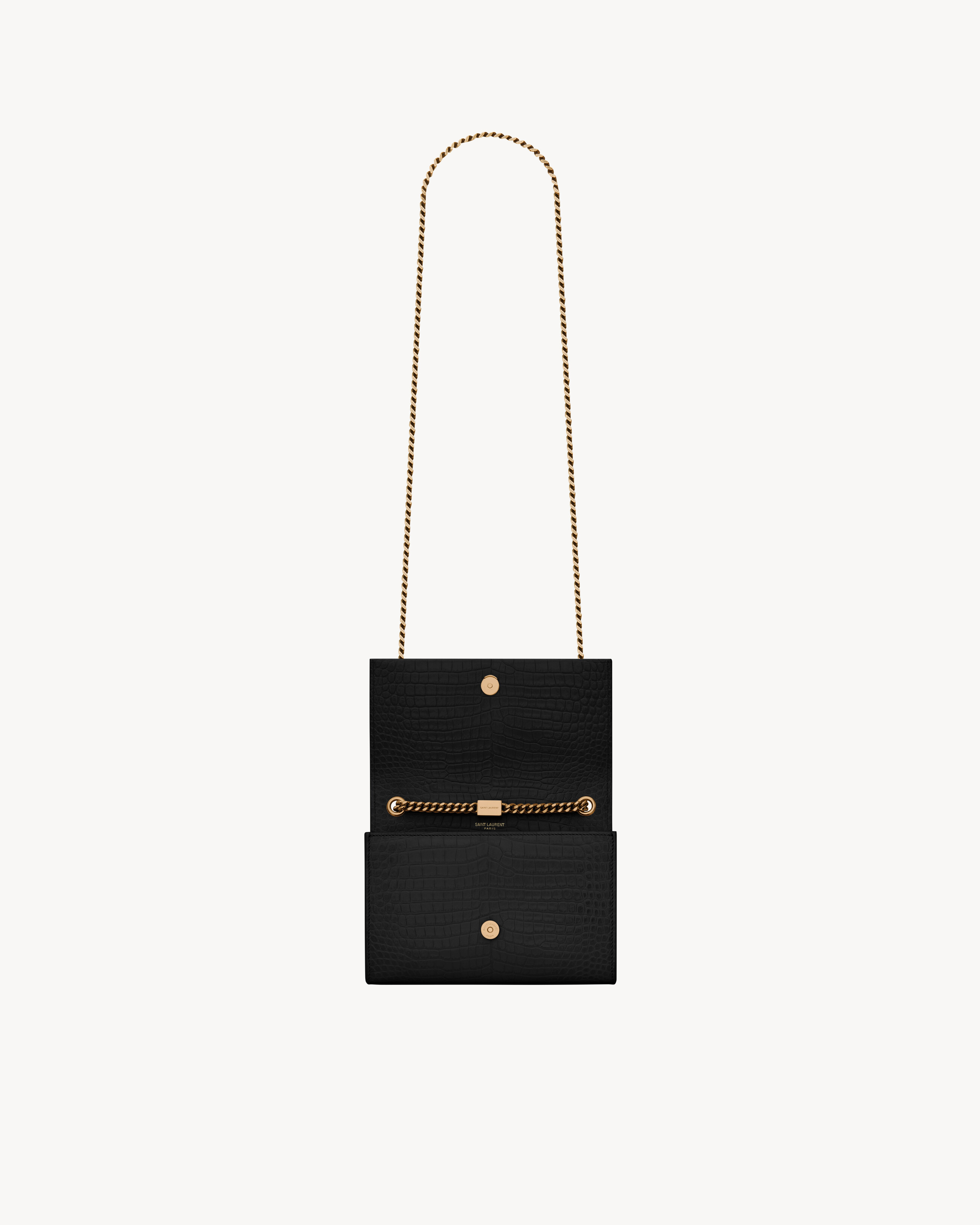 KATE SMALL TASSEL IN CROCODILE-EMBOSSED LEATHER - 4