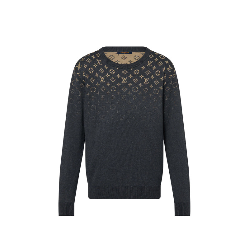 Gradient Cotton Crewneck 1