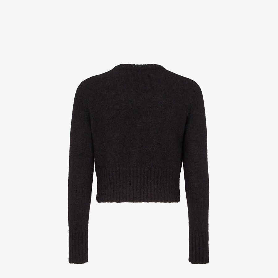 Black mohair jumper - 2