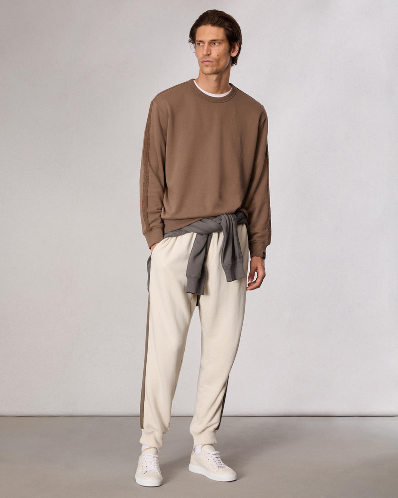 rag & bone Raw-Edge Cotton Sweatshirt outlook