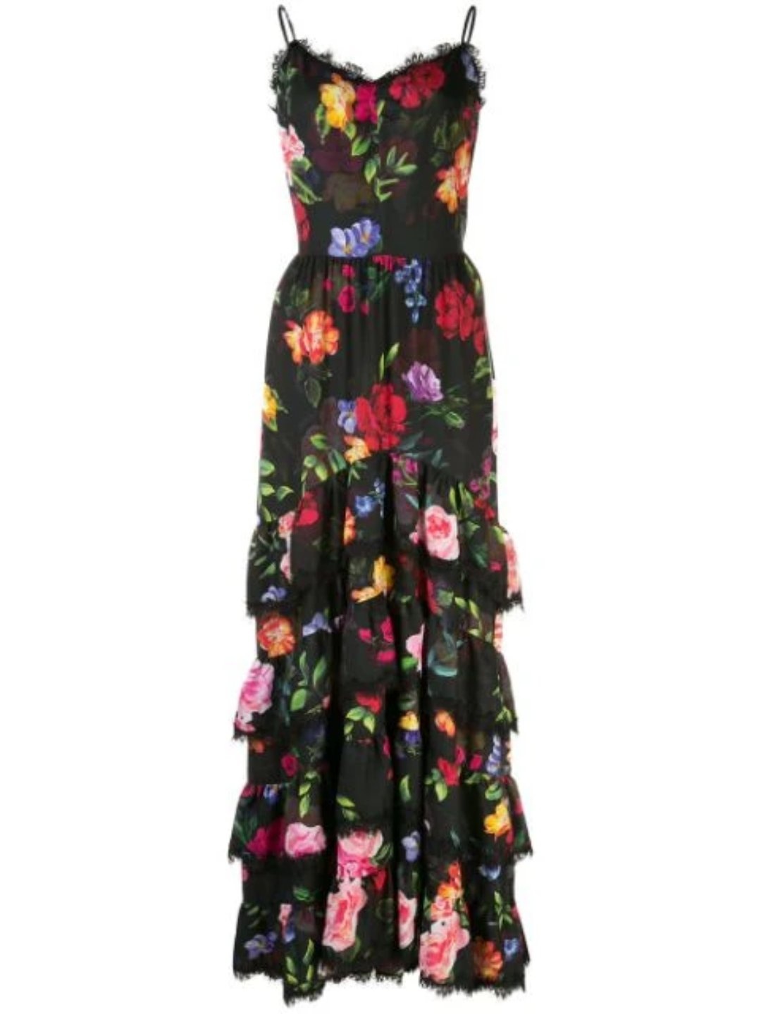 BLOUSON TIERED DAY GOWN - 5