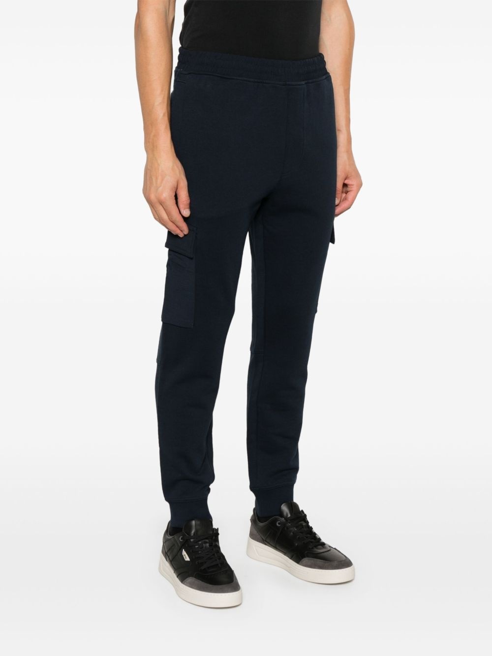cotton cargo track pants - 3