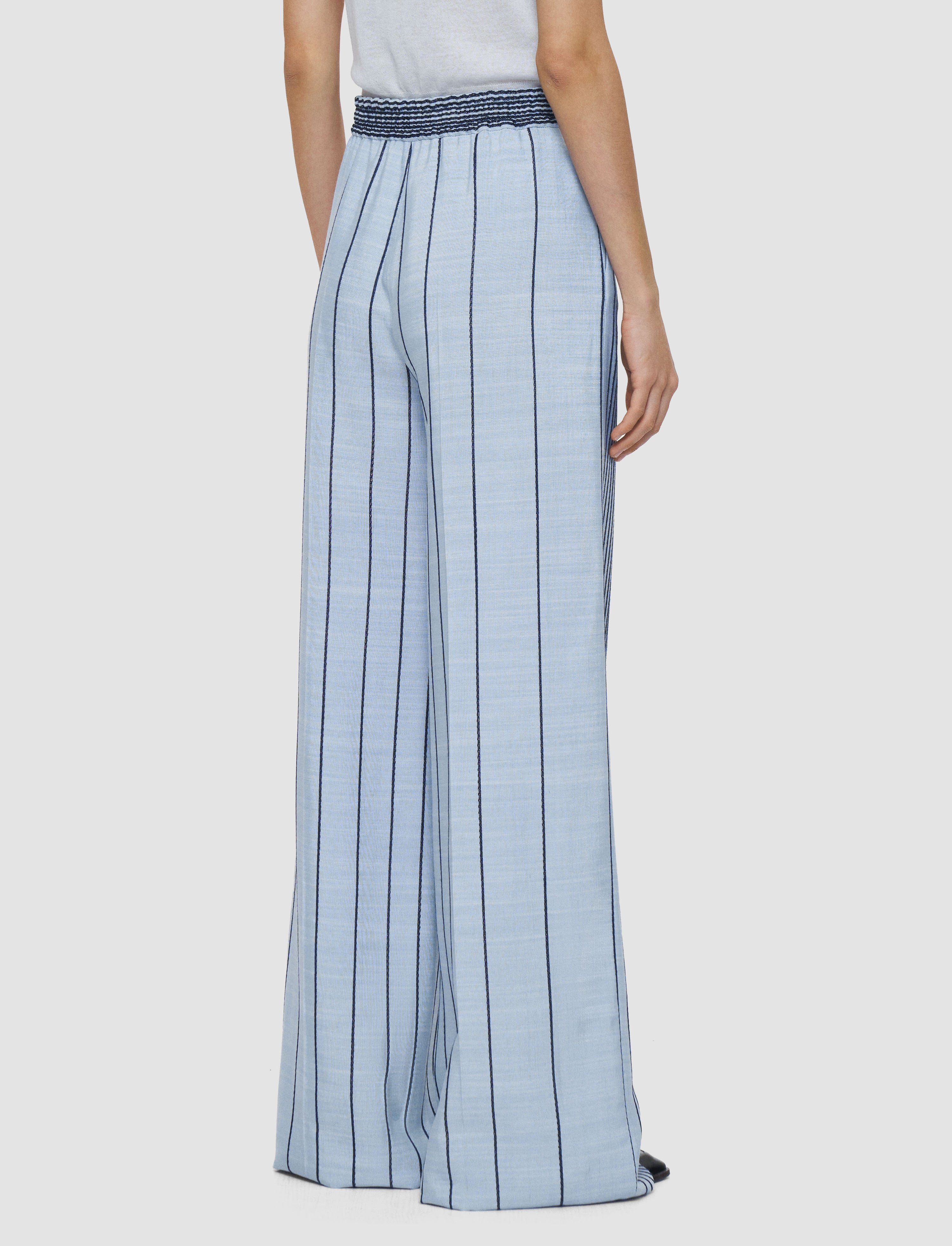 Alanel Embroidered Stripes Trousers - 3