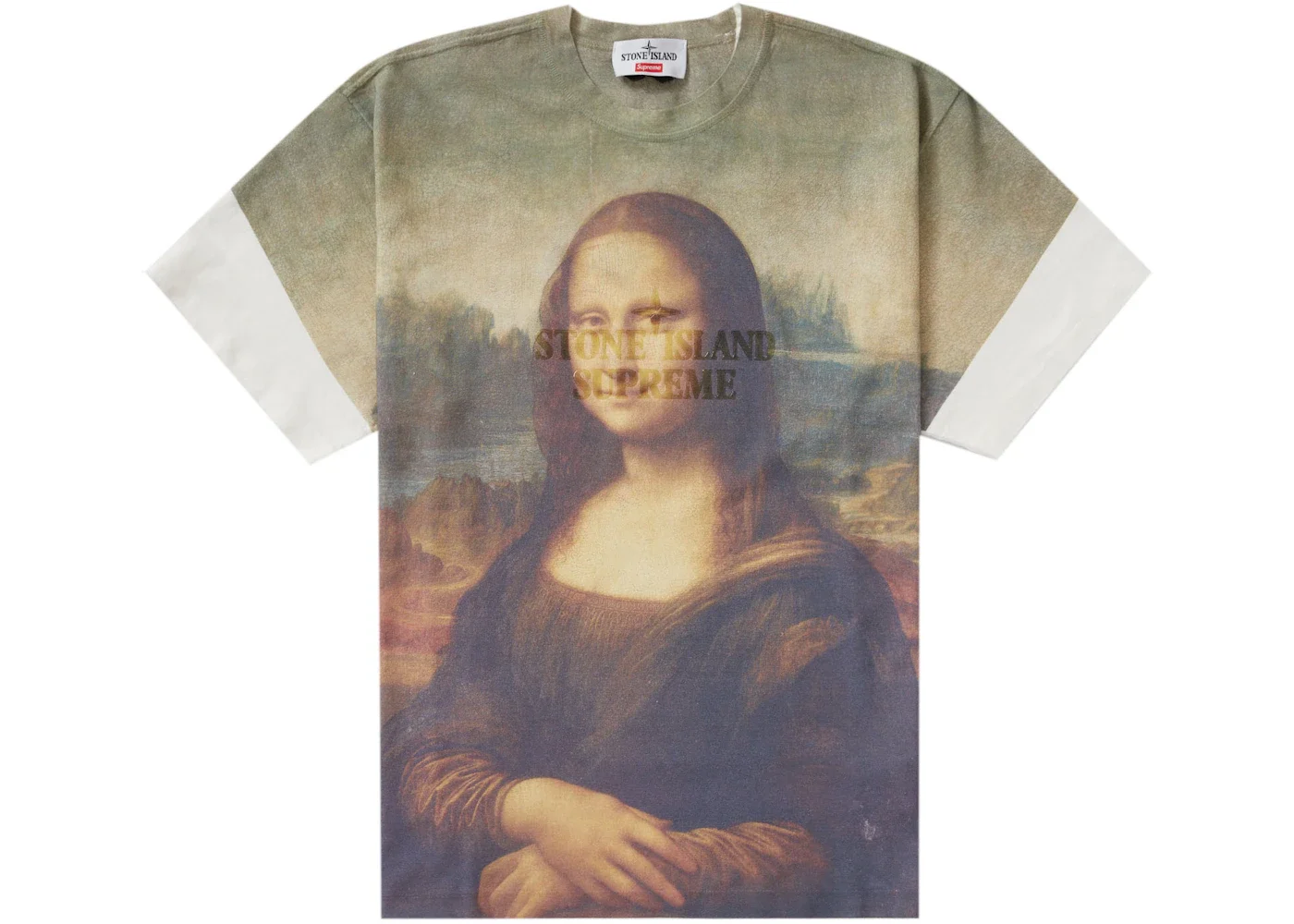 Supreme Stone Island S/S Top Mona Lisa - 1