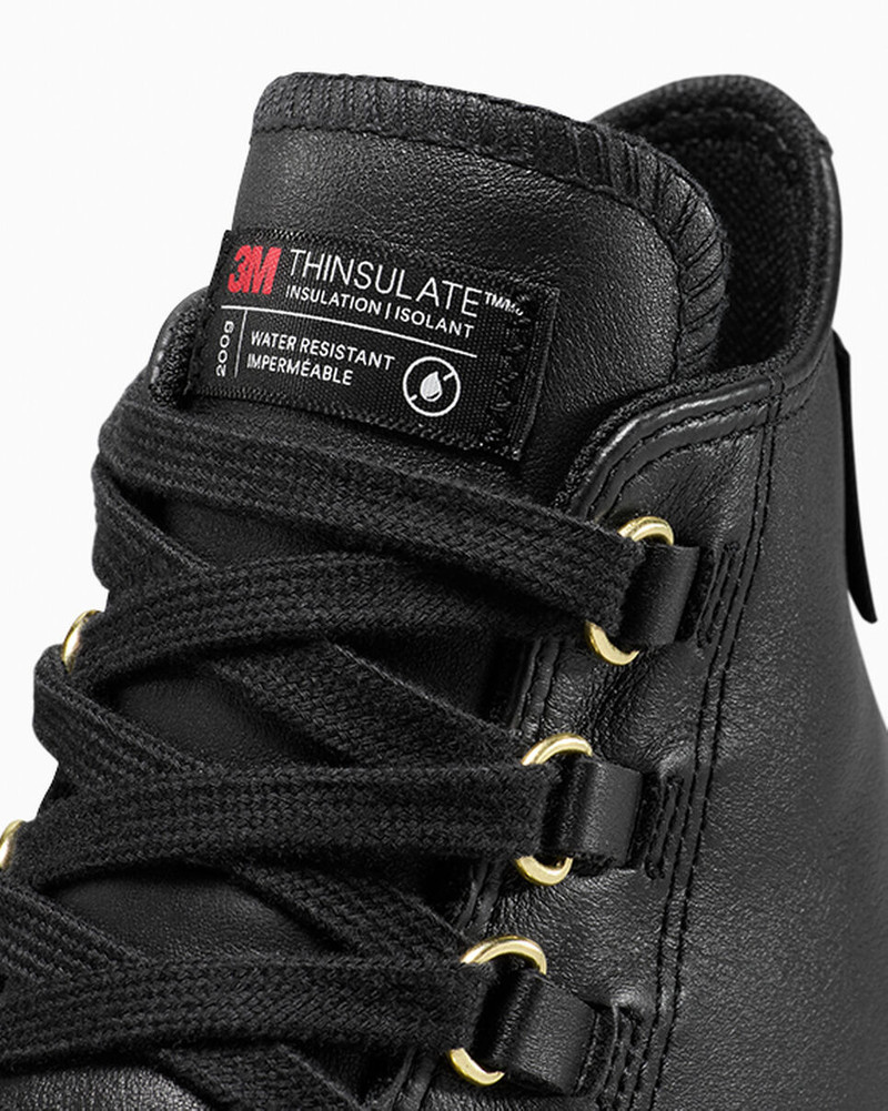 Chuck Taylor All Star Lugged Heel Platform Waterproof Leather 10