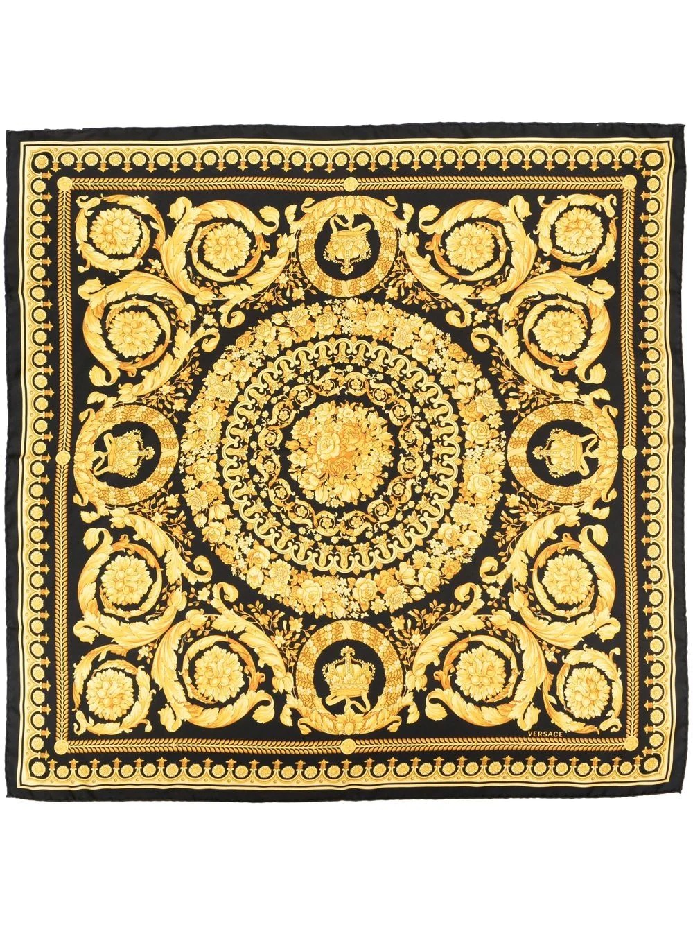 Barocco FW'91 silk foulard - 3