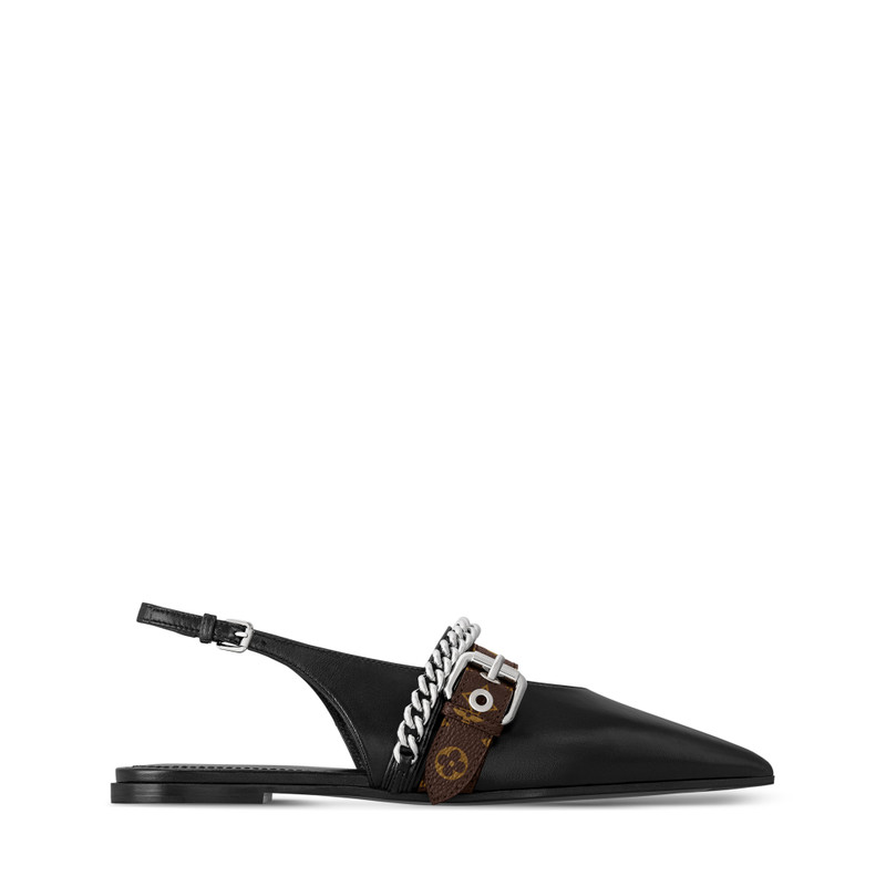 LV Vibe Slingback Flat Ballerina 2