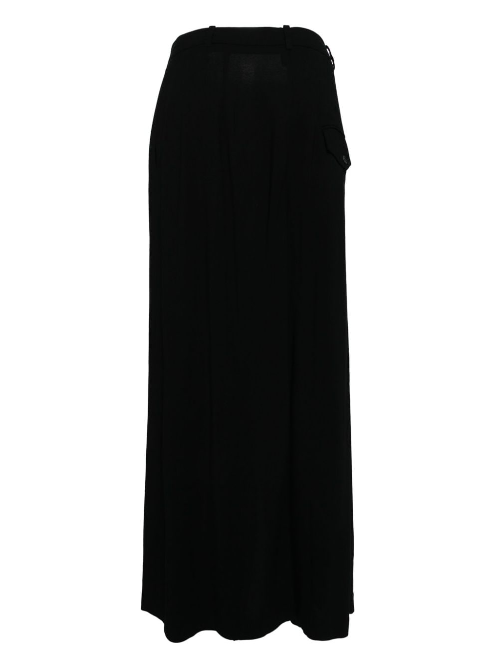 pleated A-line skirt - 2