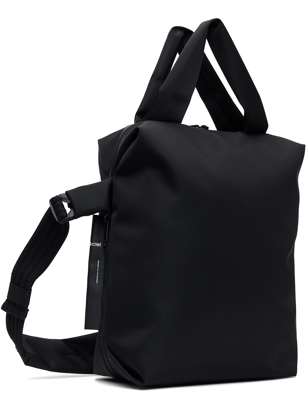 Black Rour Sleek Backpack - 3