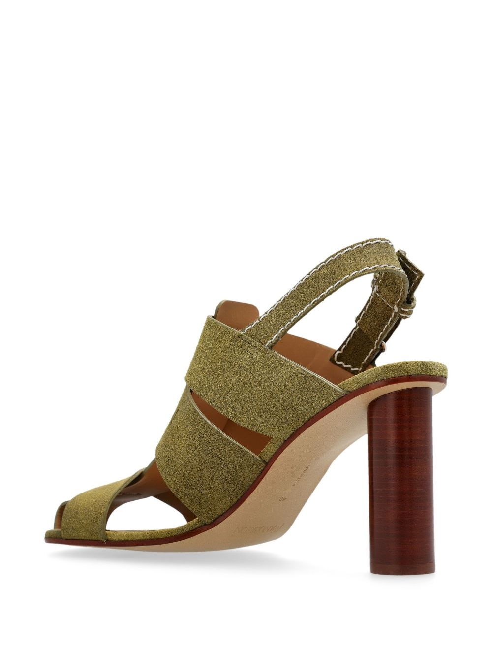 95mm suede fisherman sandals - 3