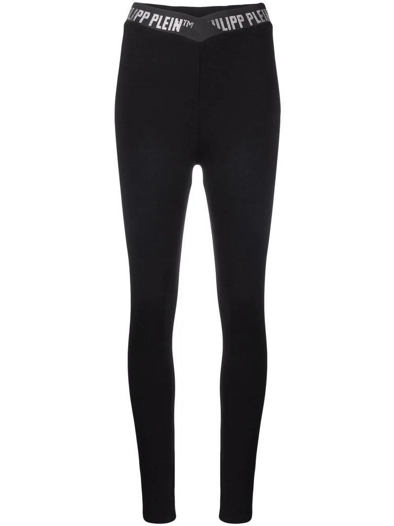logo-embellished leggings 1